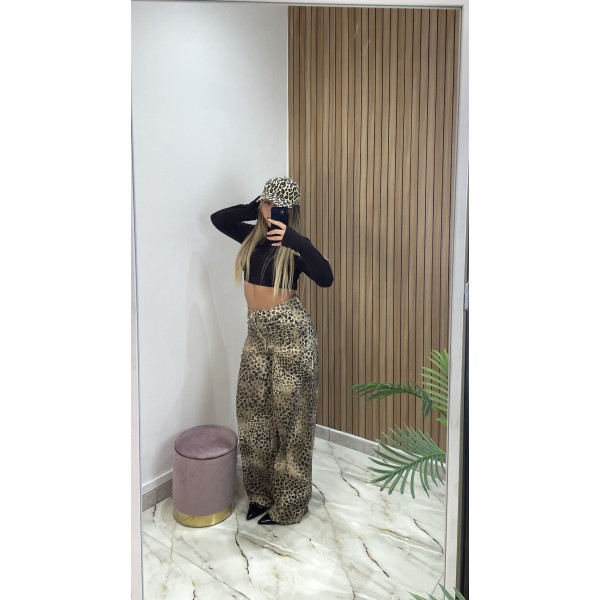 Jeans Ballon Maculato