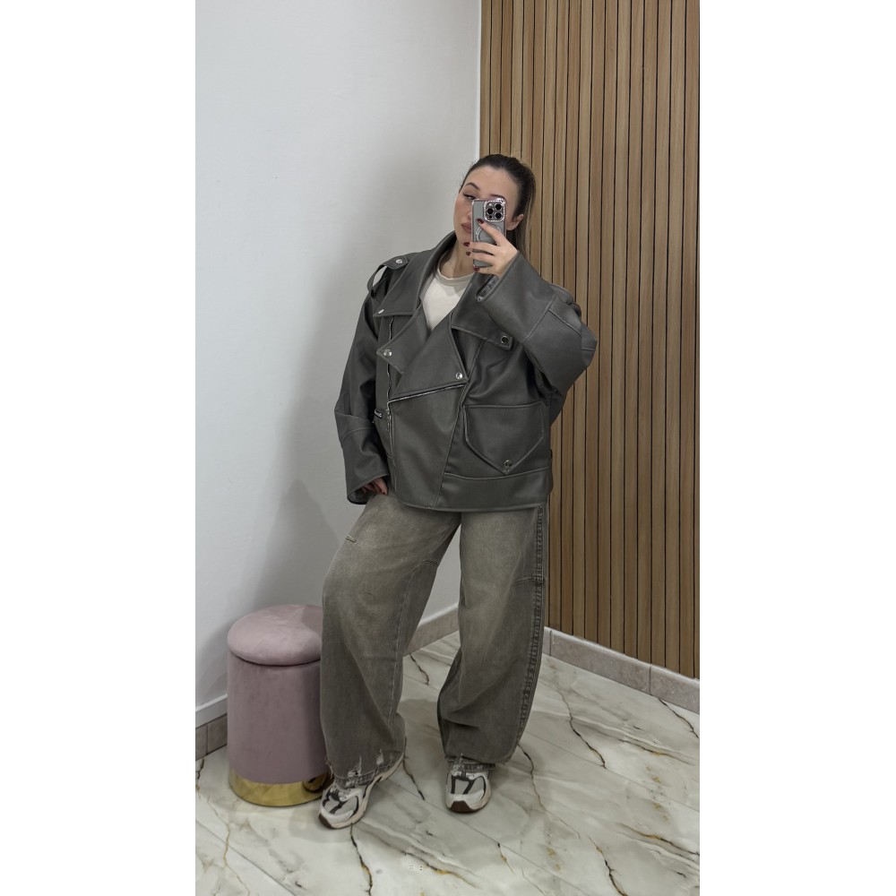 Giubbino Ecopelle Over